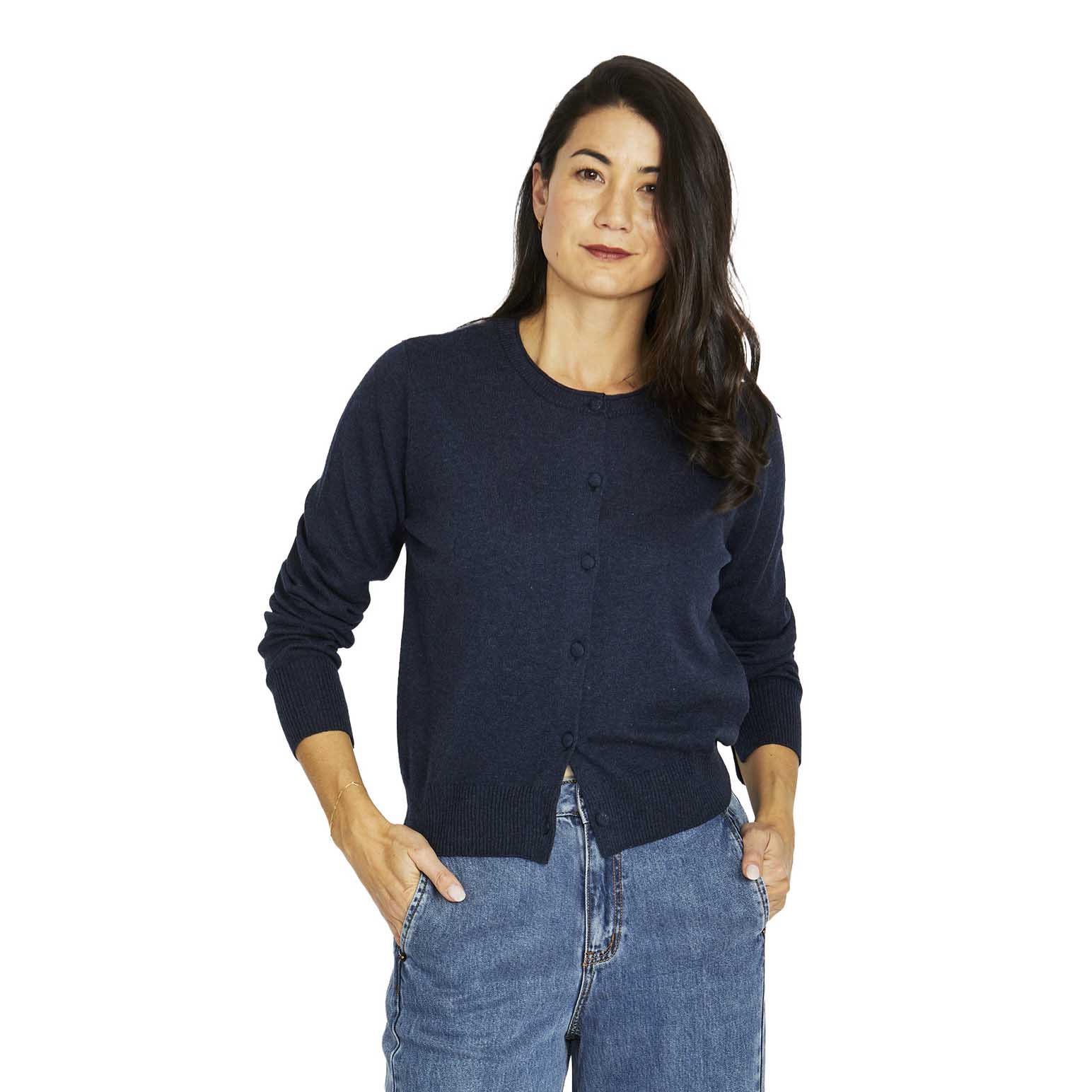 Jump Roll Edge Cardigan